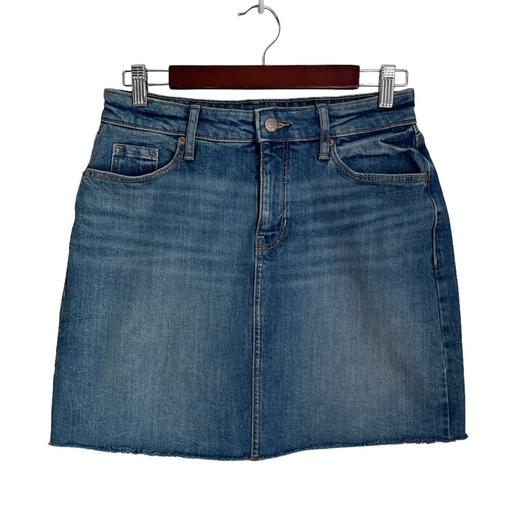 DENIM MINI SKIRT/ OLD NAVY